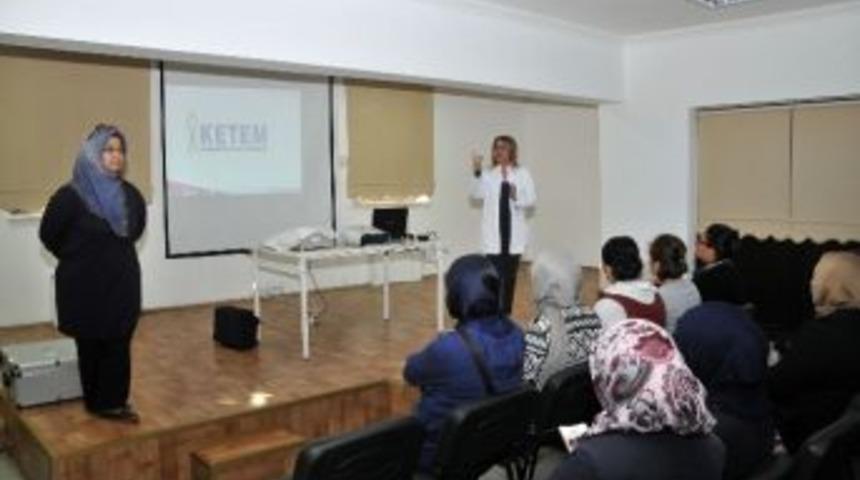 Altıağa&ccedil;-karaağa&ccedil;lı Kadınlar Kansere Karşı Bilin&ccedil;lendi