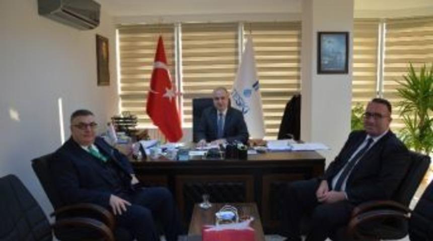 Kırklareli Belediye Başkanı Ve Ahmetbey Belediye Başkanı Teski&rsquo;yi Ziyaret Etti