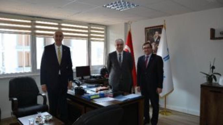 B&uuml;y&uuml;kşehir Belediyesi Meclis Başkan Vekili Ve Chp İl Başkanından Teski&rsquo;ye Ziyaret