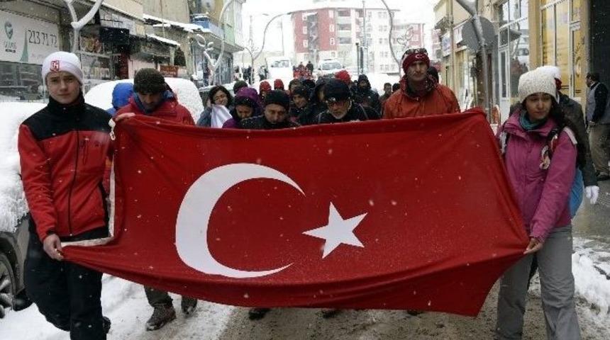 Dağcıların Zigana Kış Temel Eğitim Kampı Başladı