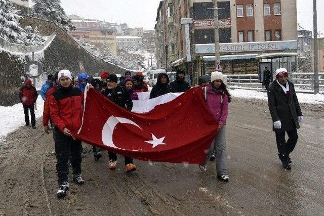 Dağcıların Zigana Kış Temel Eğitim Kampı Başladı