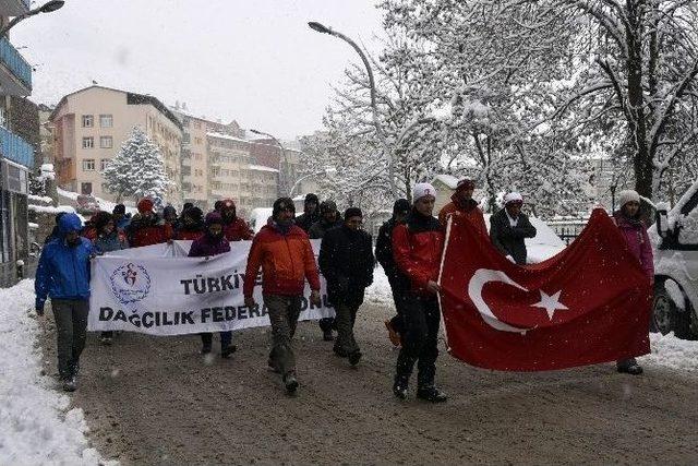 Dağcıların Zigana Kış Temel Eğitim Kampı Başladı