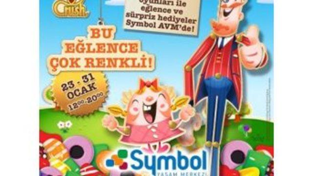 Candy Crush Dünyası Symbol Avm’de Yaşanacak