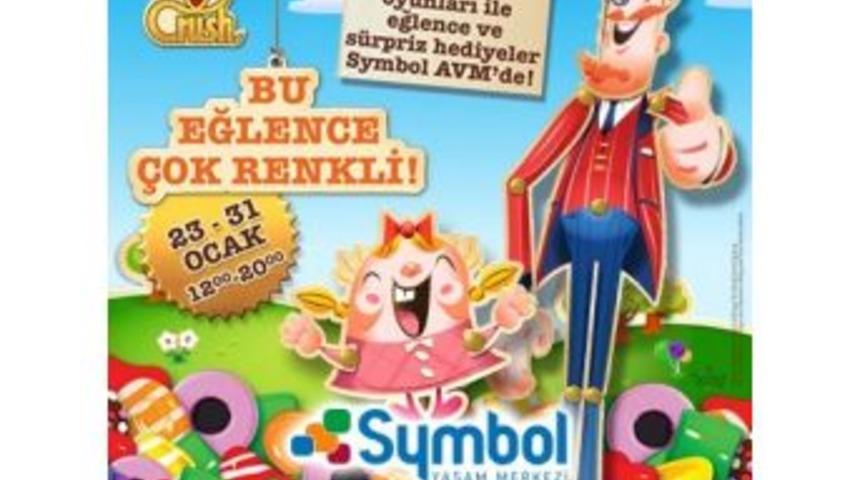 Candy Crush D&uuml;nyası Symbol Avm&rsquo;de Yaşanacak