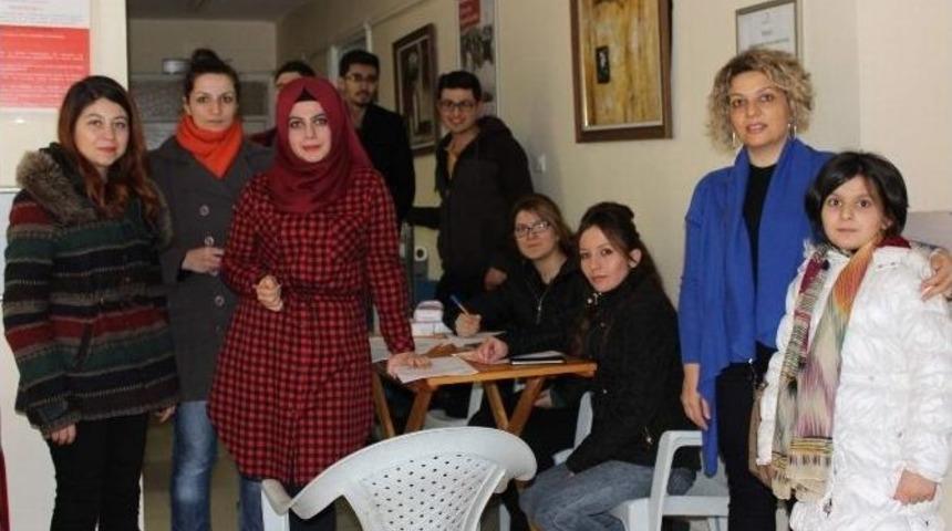 Kırşehirliler, Eda İ&ccedil;in Kan Toplanma Merkezine Akın Etti