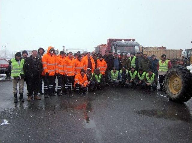 Akşehir Belediyesi’nden Karla Mücadele Seferberliği 1
