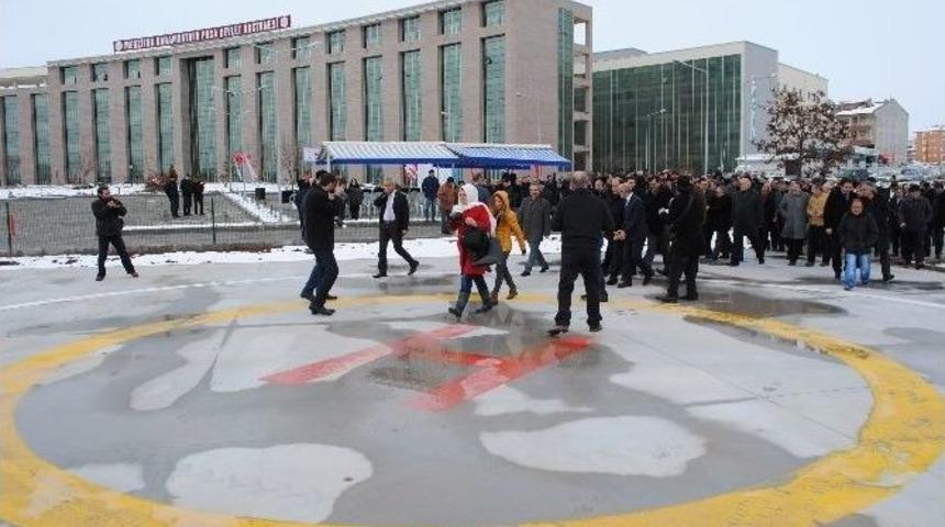 Merzifon Kara Mustafa Paşa Devlet Hastanesi&rsquo;nde Heliport A&ccedil;ılışı