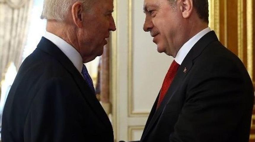 Cumhurbaşkanı Erdoğan, Joe Biden İle G&ouml;r&uuml;ş&uuml;yor