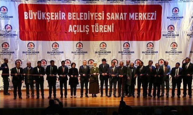 Denizli Sanat Merkezi’ne Görkemli Açılış