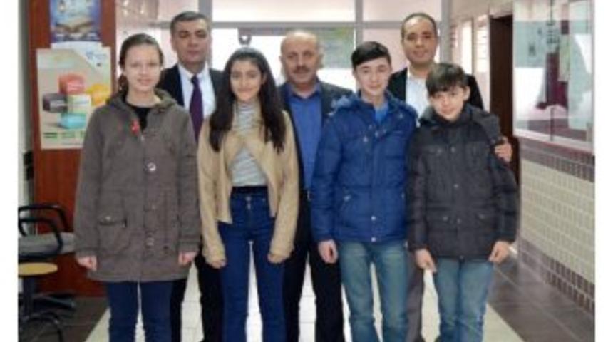 S&ouml;ğ&uuml;t&rsquo;te Teog Sınavında Dereceye Giren &Ouml;ğrenciler &Ouml;d&uuml;llendirildi