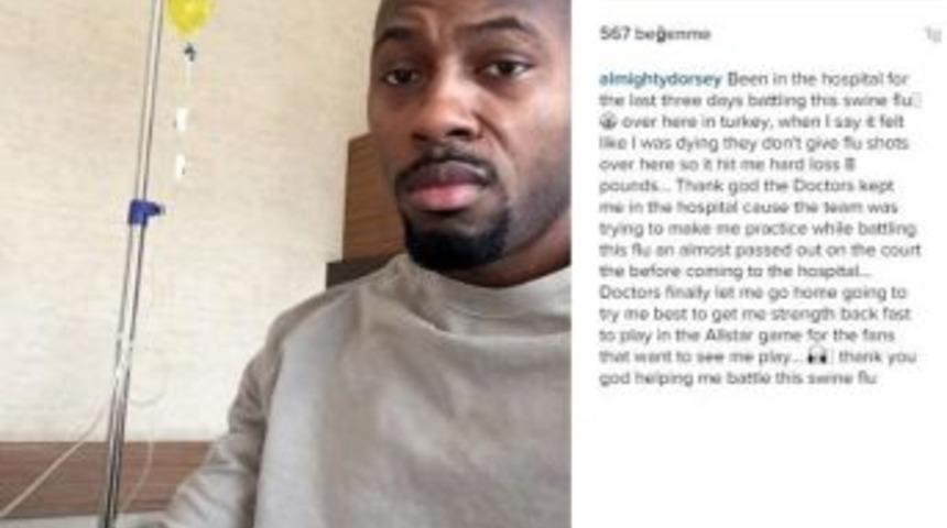 Galatasaraylı Basketbolcudan Şok Su&ccedil;lama