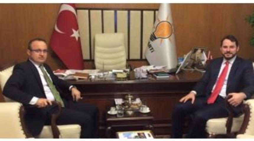 Turan, Bakan Albayrak’ı Ağırladı