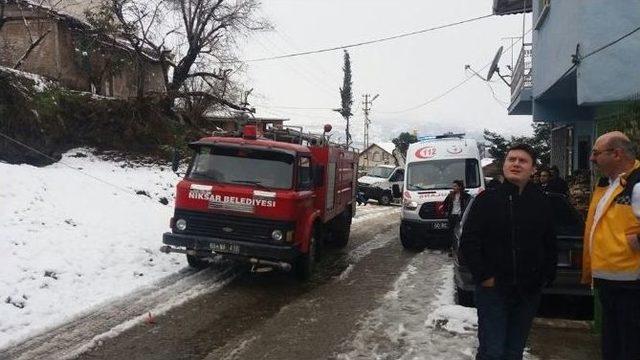 Niksar’da Yangın