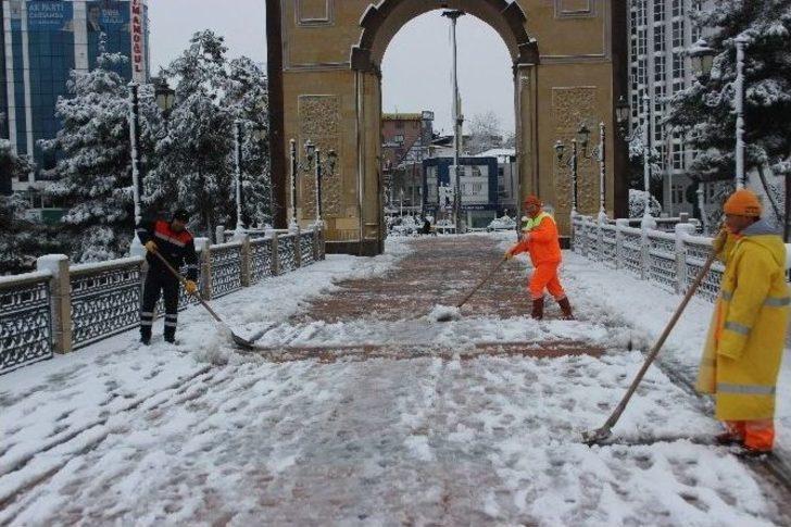 Çarşamba Beyaz’a Büründü G3