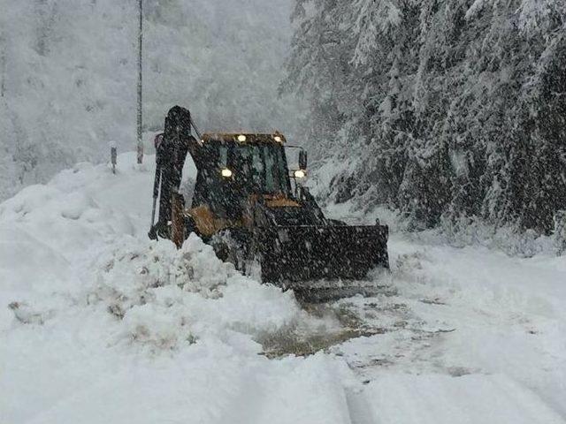 Yomra&rsquo;da Karla M&uuml;c&uuml;dele &Ccedil;alışmaları 1