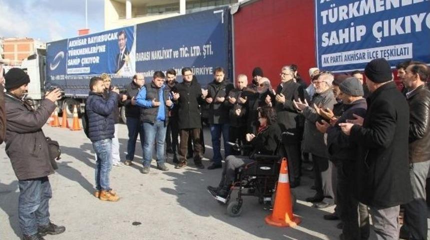 Ak Parti Akhisar İl&ccedil;e Teşkilatı&rsquo;ndan Bayırbucak T&uuml;rkmenlerine B&uuml;y&uuml;k Destek