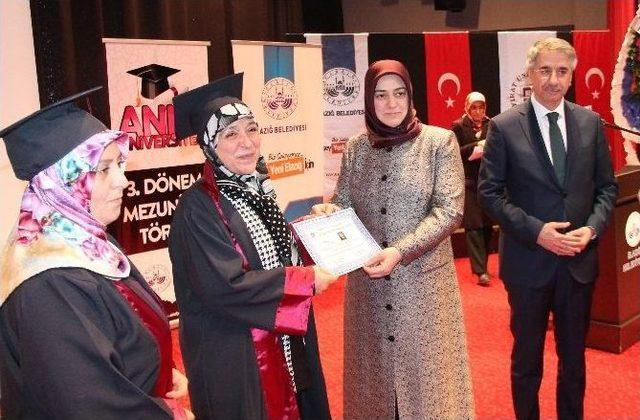 Anne Üniversitesi Yeni Mezunlarını Verdi