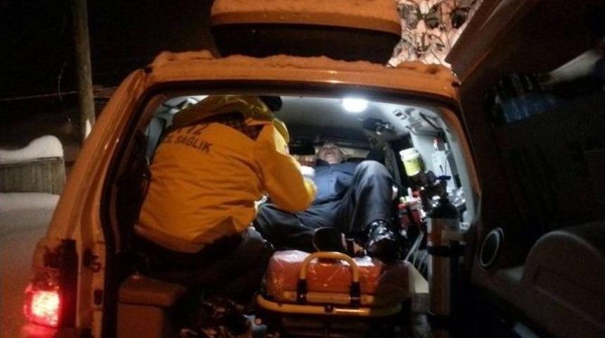 Koah Hastasına Paletli Ekipler Yetişti