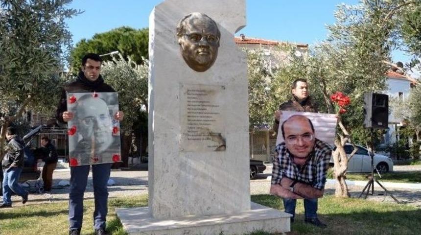 Uğur Mumcu Fo&ccedil;a&rsquo;da &Ouml;zlemle Anıldı