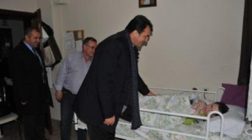 Osmangazi&rsquo;nin Sevgi Eli Yatalak Hastaya Değdi