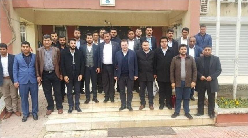 Ak Parti Gen&ccedil;lik Kolları Genel Başkanı Melih Ecertaş Şanlıurfa&rsquo;da