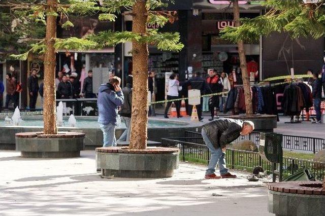 Antalya’da Çöp Kutusunda Patlama