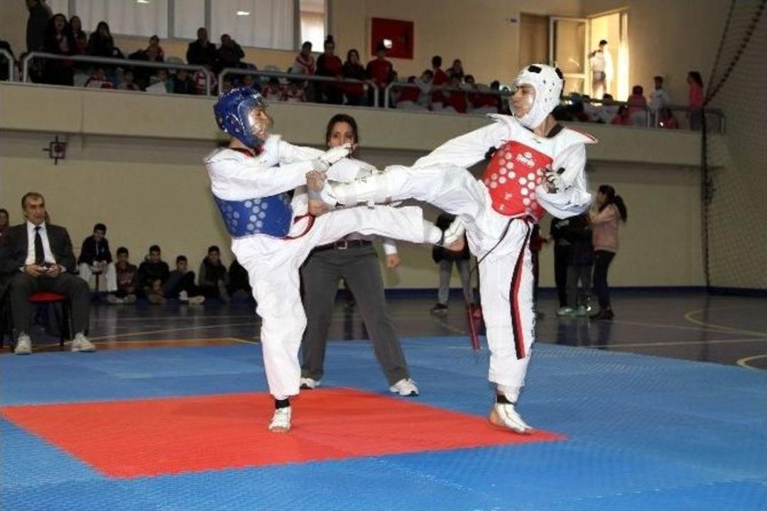 Ege B&ouml;lgesi Taekwondo Şampiyonası Muğla&rsquo;da Yapıldı