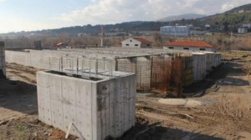 Atıksu Arıtma Tesisinde &Ccedil;alışmalar Devam Ediyor