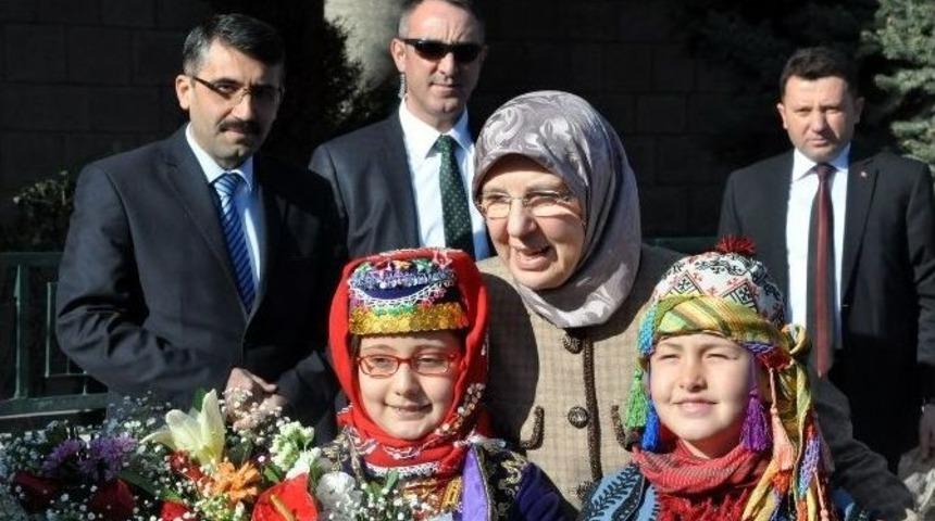 Aile Ve Sosyal Politikalar Bakanı Dr. Sema Ramazanoğlu Uşak&rsquo;ta