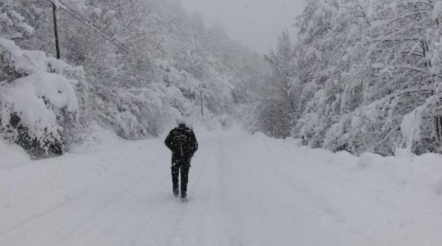 Amasra&rsquo;da K&ouml;y Yollarını A&ccedil;ma &Ccedil;alışmaları Devam Ediyor