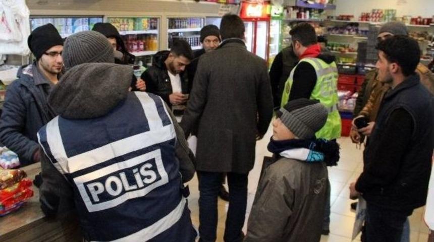Suriyelilere 250 Polisten Asayiş Uygulaması