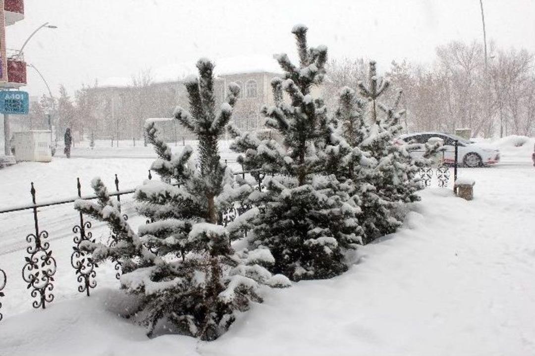 Ağrı&rsquo;da Kar Yağışı