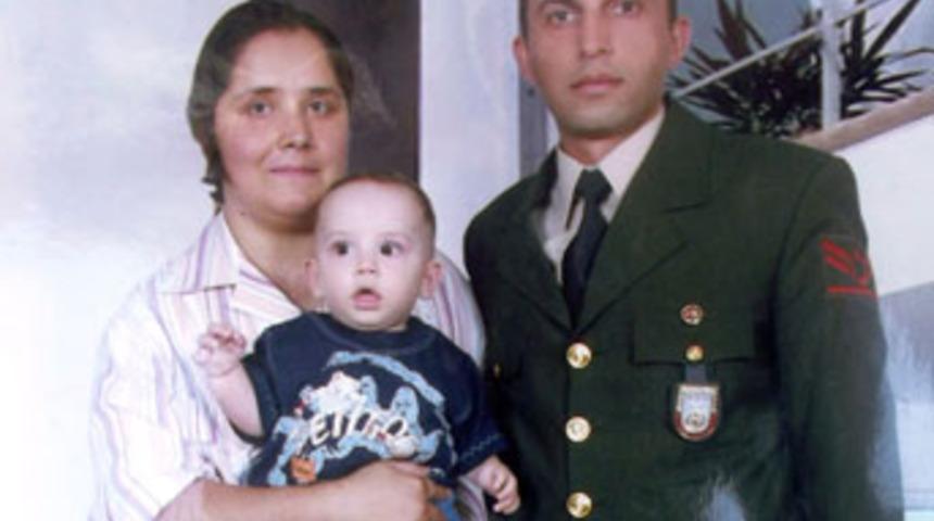 İki g&uuml;n &ouml;nce şehit cenazesine katılmıştı