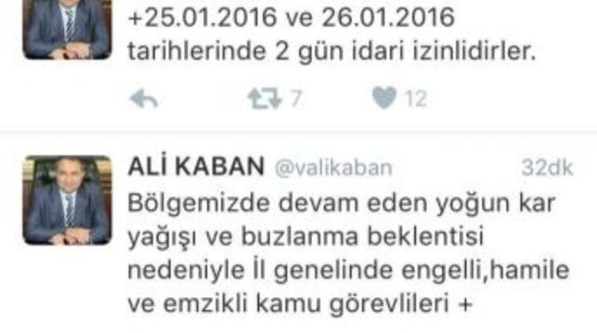 Engelli Ve Hamilelere İki G&uuml;n Kar Tatili