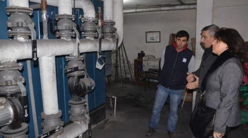 Trabzon&rsquo;da Hava Kirliliğini Azaltmak İ&ccedil;in Kazan Daireleri Denetleniyor