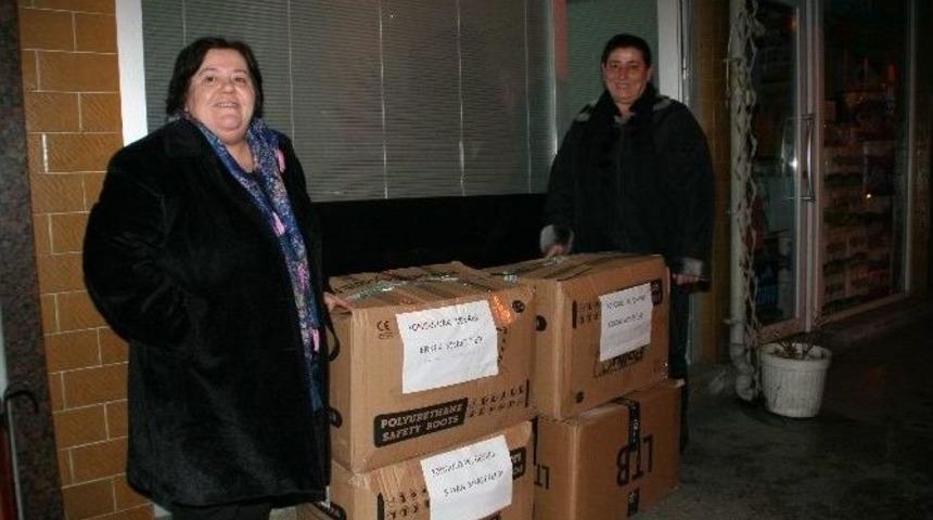 Devrek&rsquo;ten Bayır Bucak T&uuml;rkmenlerine Yardım