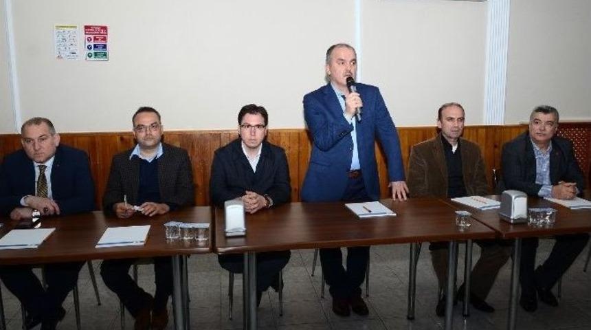 Başkan G&uuml;rlesin Belediye Personeliyle Buluştu