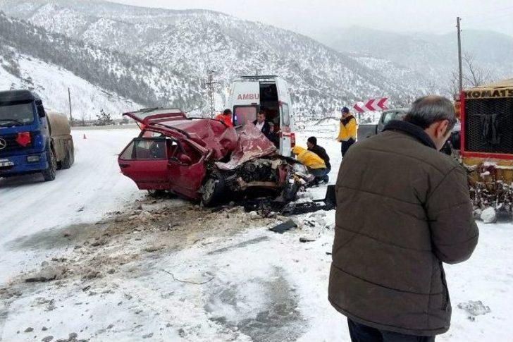 Gümüşhane’de Hafta Sonu 6 Trafik Kazası Meydana Geldi G3