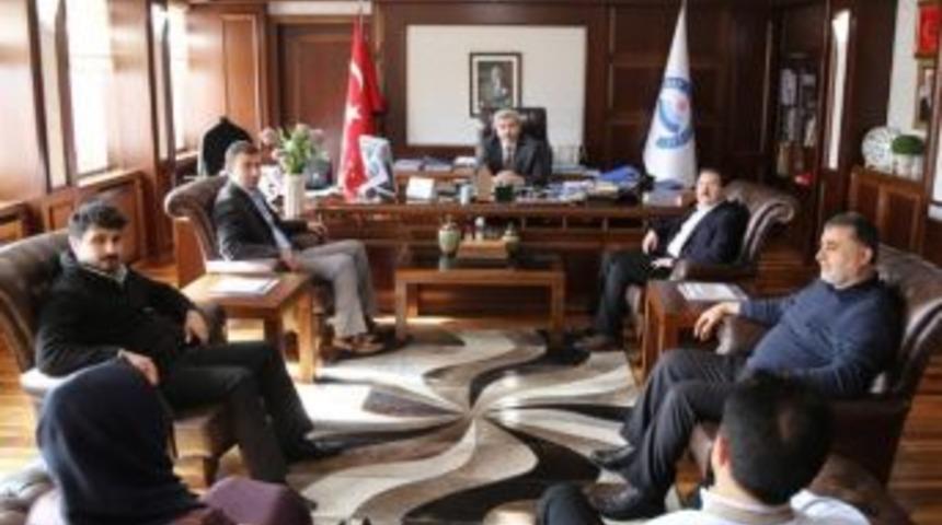 Ak Parti Merkez İlçe Yönetiminden Üniversiteye Ziyaret