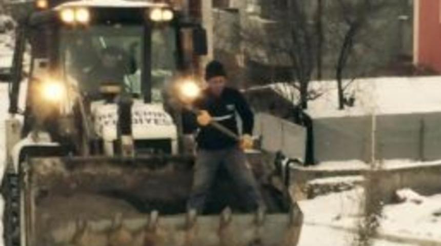 Beyşehir&rsquo;de Buzlanmaya Karşı Yollar Tuzlanıyor