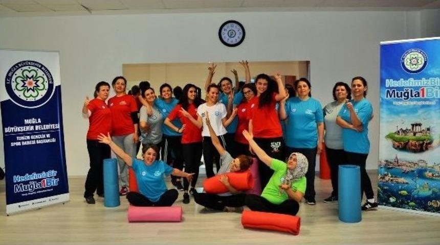 Büyükşehir’den Zumba, Pilates Ve Aerobik Kursu