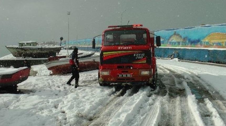 Deniz Suyu İle Karla M&uuml;cadele