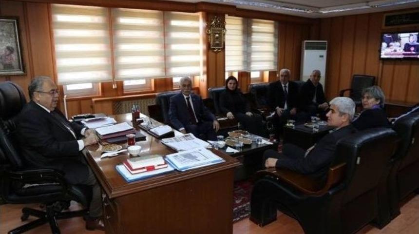 Chp&rsquo;den, Başkan Kutlu&rsquo;ya, Ziyaret