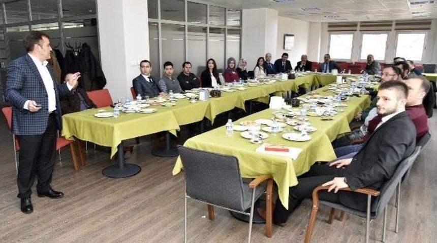 Başkan &Ccedil;imen, Mimarlar İle Bir Araya Geldi