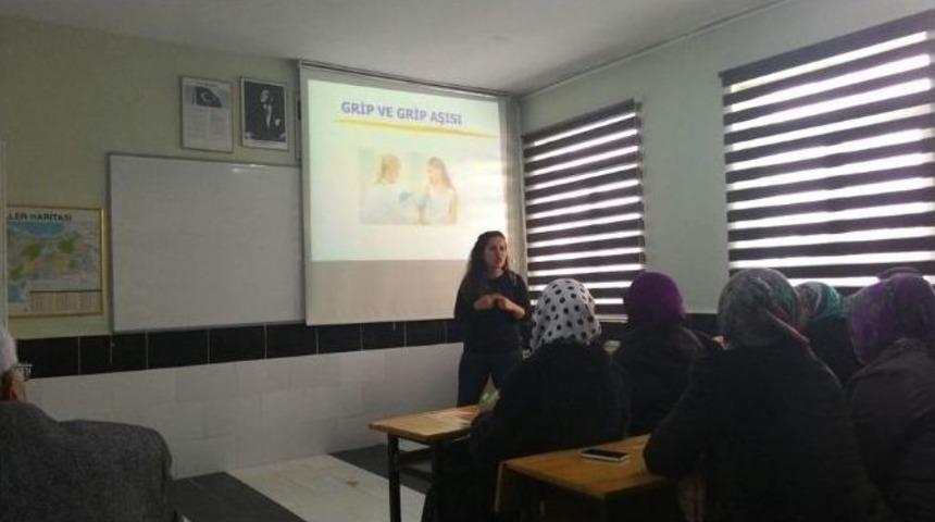 Pazarlar&rsquo;da Grip, Grip Aşısı Ve Gripten Korunma Yolları Eğitimi