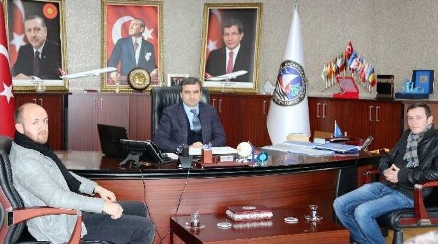 Makedonyadan &Ouml;ğretmenler Başkan Yemenici&rsquo;yi Ziyaret Etti