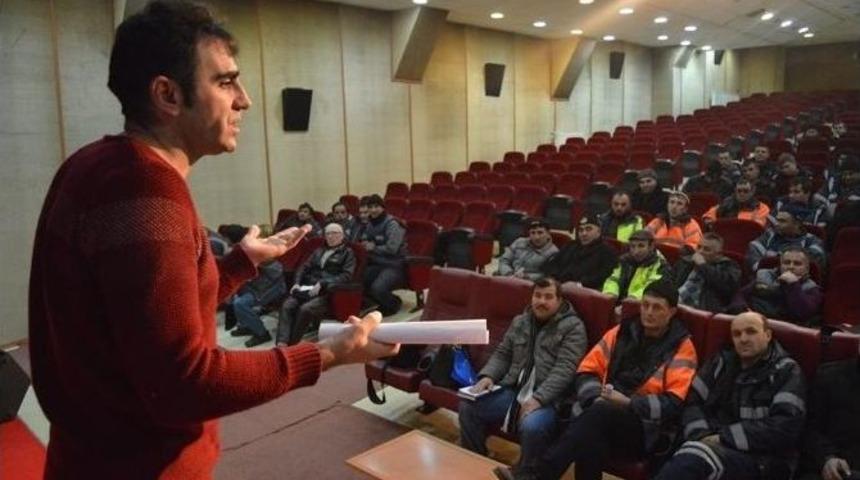 Belediye Personeline &rsquo;iş G&uuml;venliği Eğitimi&rsquo;