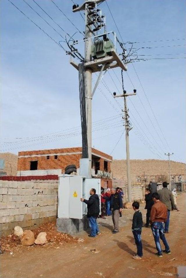 Mahalleliden, Dicle Edaş’a Teşekkür