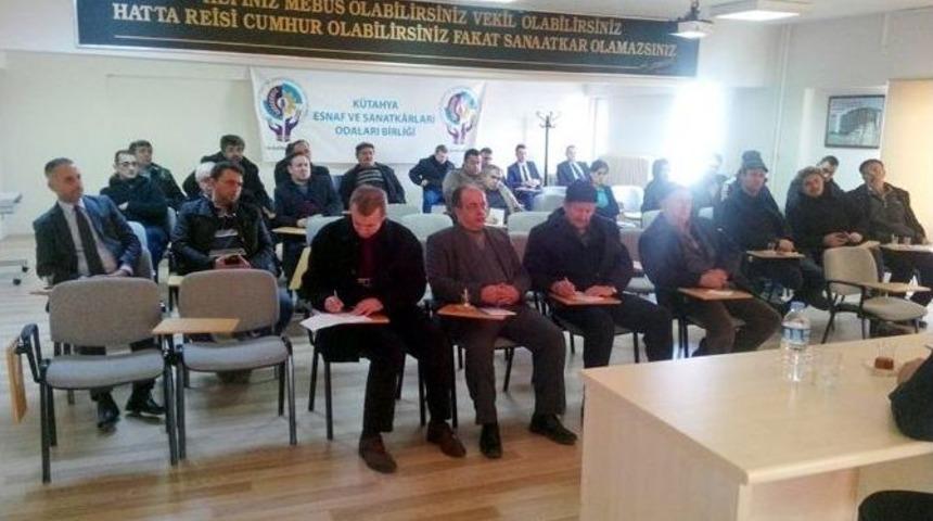 Kosgeb&rsquo;ten Esnaf Ve Sanatkara Eğitim