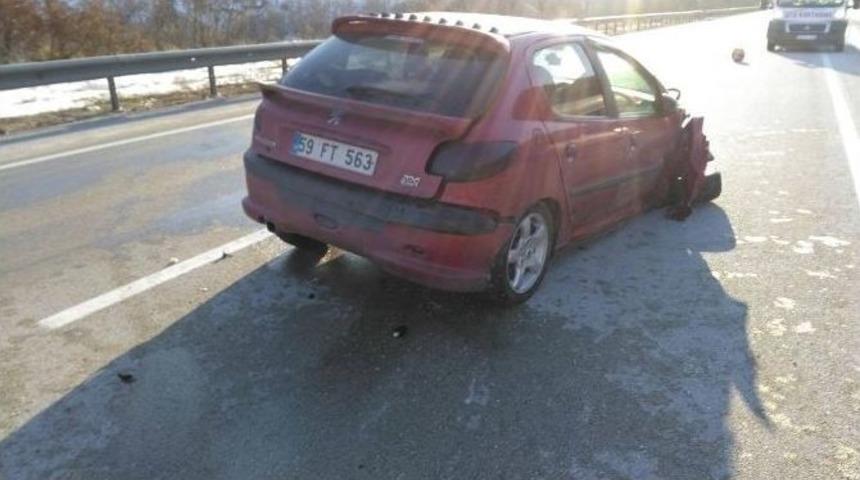 &Ccedil;ankırı&rsquo;da Trafik Kazası: 1 Yaralı